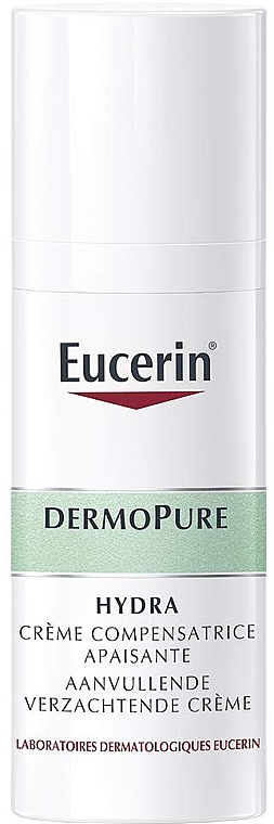 Soothing Face Cream - Eucerin DermoPure Hydra Soothing Compensating Cream — photo N1