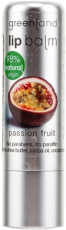 Lip Balm "Passion Fruit" - Greenland Lip Balm Passionfruit — photo N1