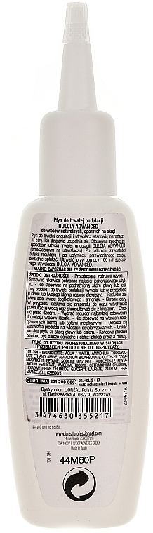 Natural Resistant Hair Perm Lotion - L'Oreal Professionnel Dulcia Advanced Perm Lotion 0 — photo N2