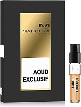 Fragrances, Perfumes, Cosmetics Mancera Aoud Exclusif - Eau de Parfum (sample) 