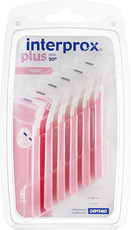 Interdental Brushes, 0,6 mm - Dentaid Interprox Nano — photo N1