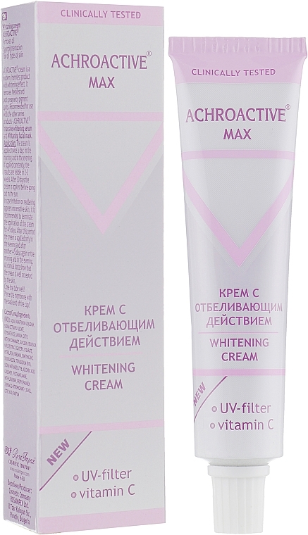 Facial Whitening Cream - Achroactive Max Whitening Cream — photo N1