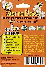 Lip Balm Set with Tangerine & Chamomile Extract - Sierra Bees (lip/balm/4x4,25g) — photo N22
