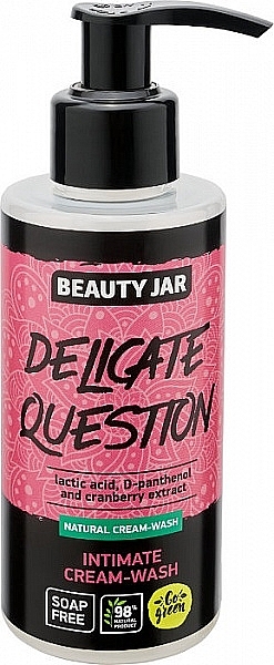 Intimate Wash Cream-Gel - Beauty Jar Delicate Question Intimate Cream-Wash — photo N1