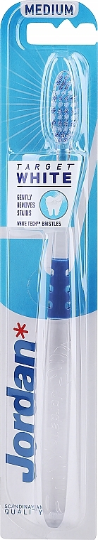 Medium Toothbrush, blue - Jordan Target White — photo N3