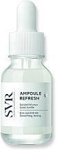 Fragrances, Perfumes, Cosmetics Smoothing Eye Concentrate - SVR Ampoule Refresh Eye Concentrate