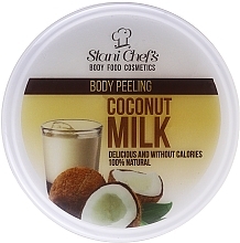 Fragrances, Perfumes, Cosmetics Coconut Milk Body Scrub - Stani Chef's Body Food Coconut Milk Body Peeling