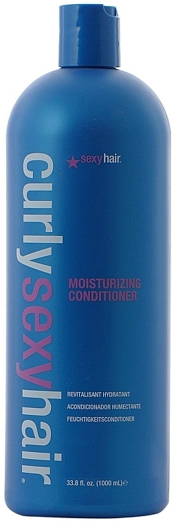 Curly Hair Conditioner - SexyHair CurlySexyHair Curly Moisturizing Conditioner — photo N4