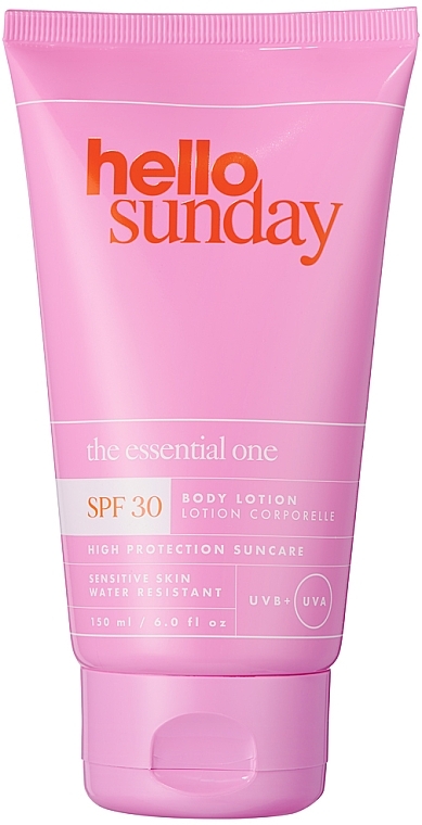 Sun Body Lotion - Hello Sunday The Essential One Body Lotion SPF 30 — photo N1