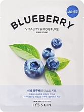 Fragrances, Perfumes, Cosmetics Face Sheet Mask - It's Skin The Fresh Blueberry Mask Sheet