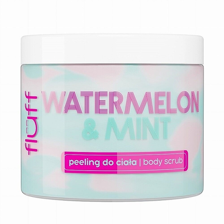 Body Scrub 'Watermelon & Mint' - Fluff Watermelon & Mint Body Scrub — photo N1