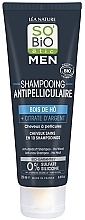 Anti-Dandruff Shampoo 'Camphor Tree' - So'Bio Etic Men Anti-Dandruff Shampoo with Ho Wood — photo N1