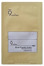 Fragrances, Perfumes, Cosmetics Rice Powder Cream Scrub - 9 Wishes Rice Powder Polish (sample)