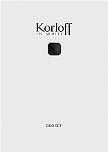 Fragrances, Perfumes, Cosmetics Korloff Paris Korloff In White - Set (edt/88ml + sh/gel/150ml)