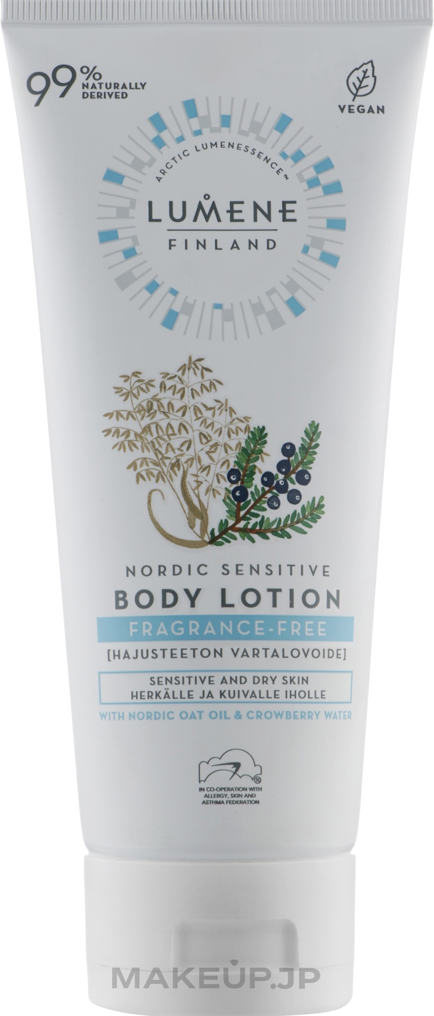 Body Lotion - Lumene Nordic Sensitive Body Lotion — photo 200 ml