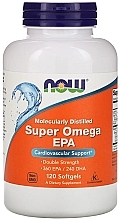 Fatty Acid "Super Omega EPA" - Now Foods Super Omega EPA Double Strength Softgels — photo N1