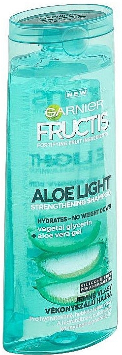 Hair Shampoo - Garnier Fructis Aloe Light Strengthening Shampoo — photo N2