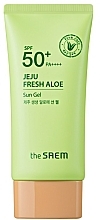 Fragrances, Perfumes, Cosmetics Aloe Sunscreen Gel - The Saem Jeju Fresh Aloe Sun Gel SPF50+ PA++++