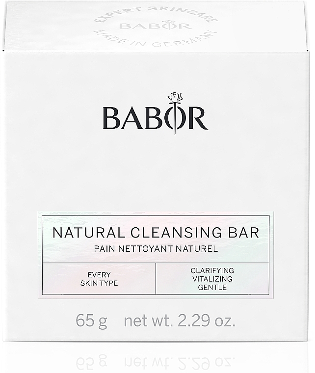 Set - Babor Natural Cleansing Bar+ Box (cleans/65g + box) — photo N3