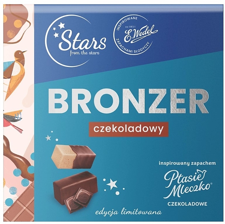 Chocolate Bronzer - Stars from The Stars x Wedel Chocolate Bronzer  — photo N2