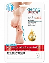 Fragrances, Perfumes, Cosmetics Regenerating Foot Patches - Dermo Pharma Regenerating & Rebuilding Sos Foot Patches 2 Pcs