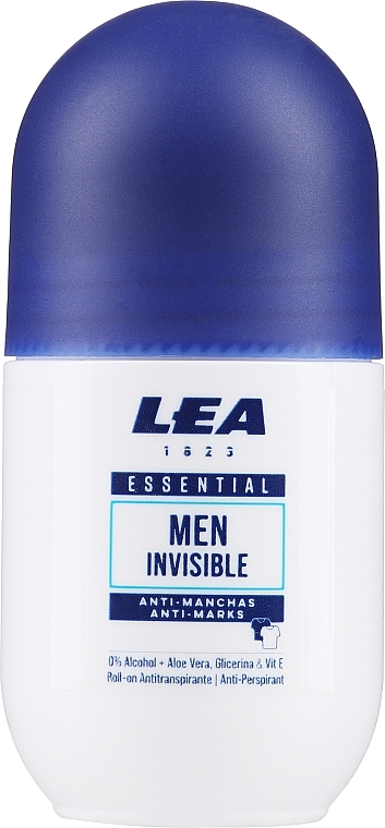 Antiperspirant - Lea Essential Men Invisible Anti-perspirant — photo N1