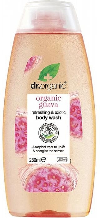 Organic Guava Shower Gel - Dr. Organic Body Wash Organic Guava — photo N1