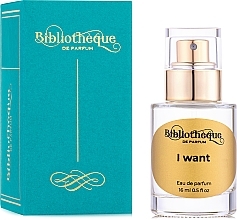 Fragrances, Perfumes, Cosmetics Bibliotheque de Parfum I Want - Eau de Parfum (mini size)