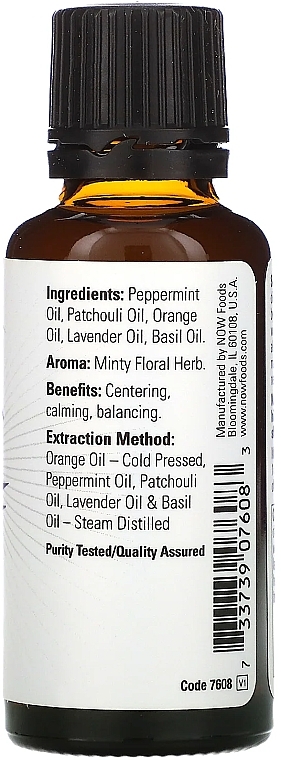 Essential Oil "Calming Blend. Peace & Harmony" - Now Foods Essential Oils Peace & Harmony — photo N2