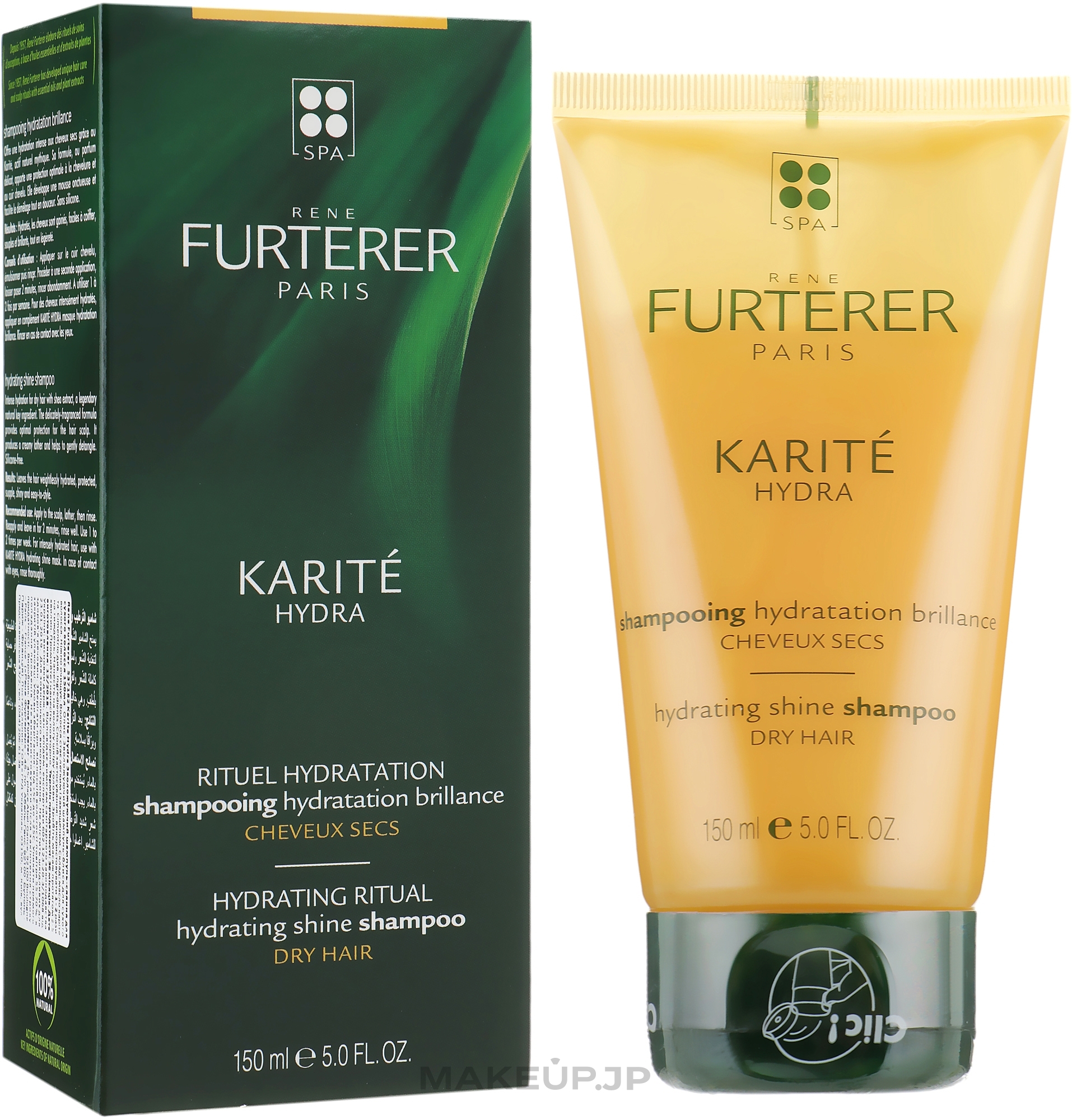 Moisturizing Hair Shampoo - Rene Furterer Karite Hydra Hydrating Shine Shampoo — photo 150 ml