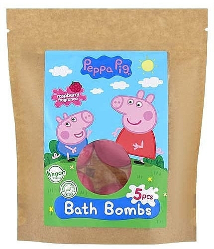 Bath Bomb with Raspberry Scent - Peppa Pig Bath Bomb — photo N1