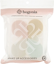 Fragrances, Perfumes, Cosmetics Mini Makeup Sponge Set, 4 pcs, BG317 - Bogenia