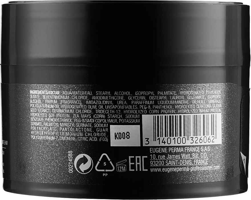 Strengthening Hair Mask - Eugene Perma Essentiel Keratin Mask — photo N4