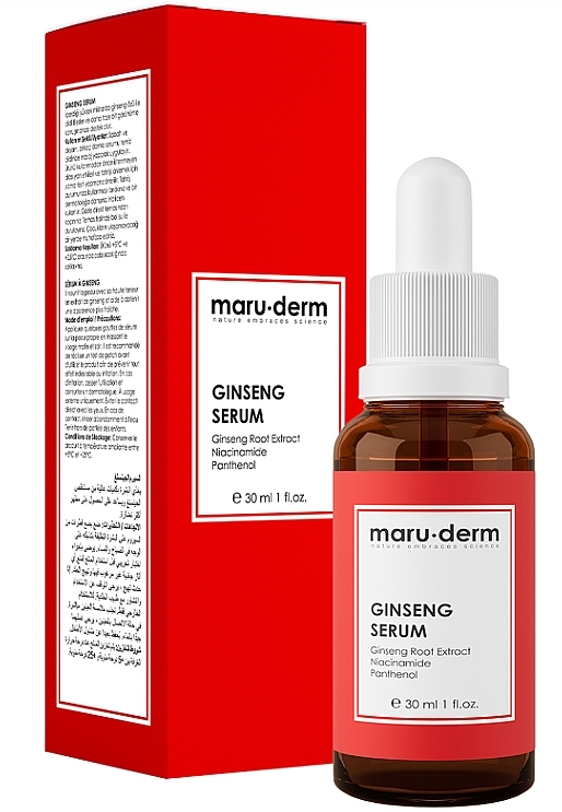 Revitalizing Ginseng Face Serum - Maruderm Cosmetics Ginseng Serum — photo N1