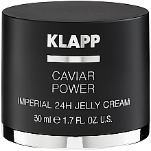 Fragrances, Perfumes, Cosmetics Jelly Cream "Caviar Enegrgy Imperial" - Klapp Caviar Power Imperial 24H Jelly Cream