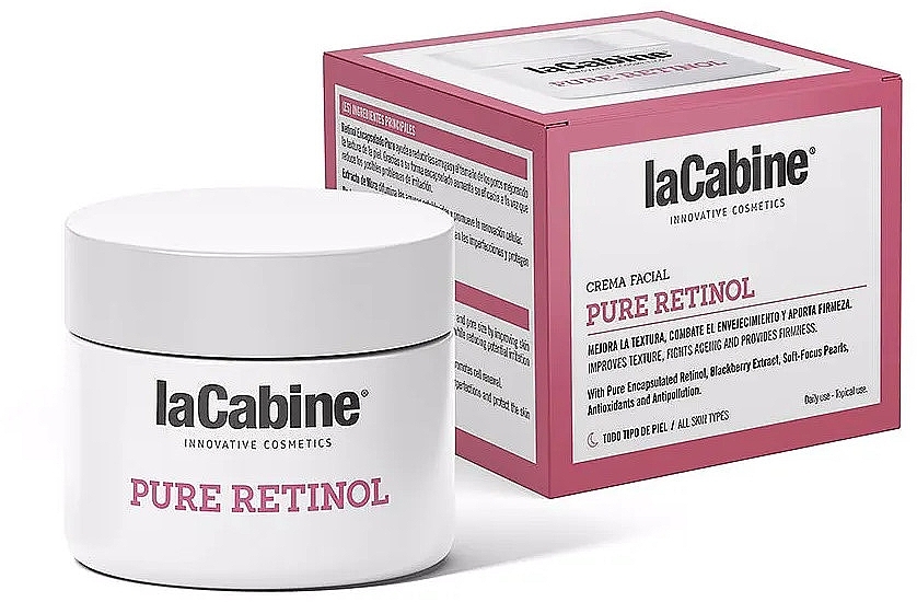 Anti-Aging Retinol Face Cream - La Cabine Pure Retinol Cream — photo N2