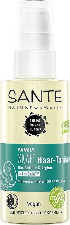 Caffeine & Arginine Hair Tonic - Sante Family Strength Hair Tonic Organic Caffeine & Arginine — photo N1