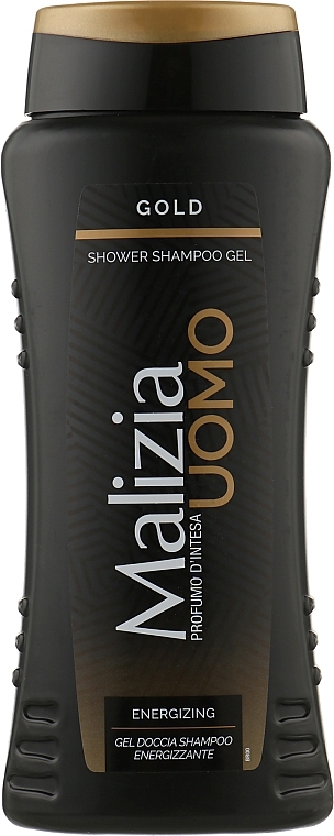 Shower Shampoo-Gel - Malizia Uomo Gold Shampoo & Body Wash — photo N2