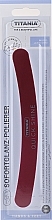 Fragrances, Perfumes, Cosmetics Nail Buffer "Quick Shine" 800/4000 grit, 17.5 cm - Titania Nail File Quick Shine