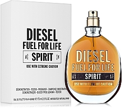 Fragrances, Perfumes, Cosmetics Diesel Fuel For Life Spirit - Eau de Toilette (tester without cap)