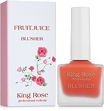 Fragrances, Perfumes, Cosmetics Liquid Blush - King Rose Fruit Juice Blusher