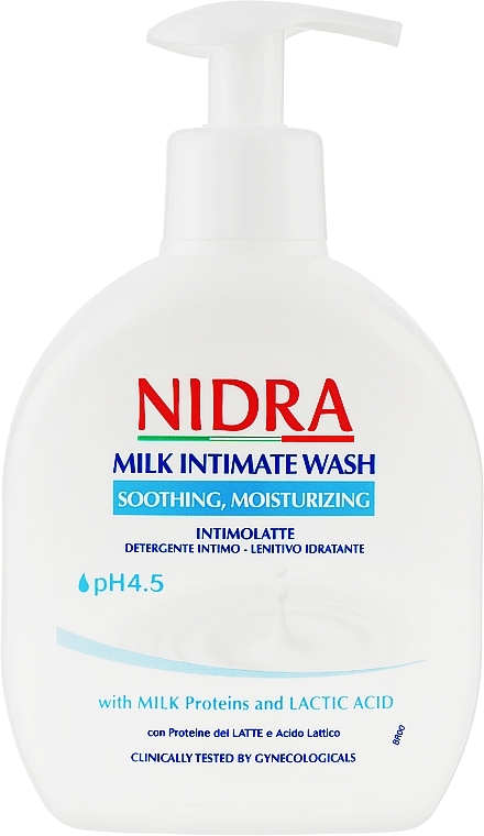 Intimate Wash Milk with Milk Proteins - Nidra Milk Intimate Wash — photo N1