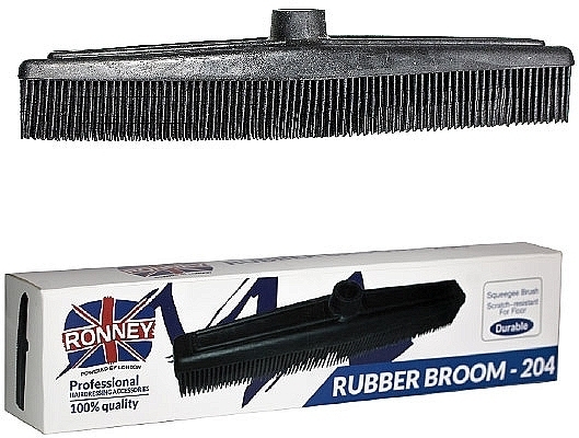 Rubber Neck Brush, 204 - Ronney Professional Rubber Broom — photo N1