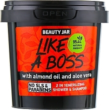 Fragrances, Perfumes, Cosmetics Shampoo-Shower Gel Like A Boss - Beauty Jar 2 in 1 Energizing Shower & Shampoo