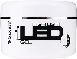 Nail Extension Gel - Silcare High Light LED Milkshake — photo N3