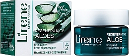 Regenerating Lifting Cream "Aloe & Shea Butter" - Lirene Moisture and Nourishment Smoothing and Nourishing Cream — photo N2