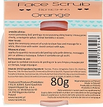 Face and Lip Scrub "Orange" - Nacomi Refreshing Face Orange — photo N3