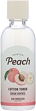 Fragrances, Perfumes, Cosmetics Face Toner - Skinfood Premium Peach Cotton Toner