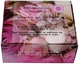 Fragrances, Perfumes, Cosmetics Face & Body Soap with Olive Oil - Primo Bagno Nymph Of Roses Luxury Olive Oil Soap