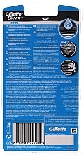 Disposable Shaving Razor Set, 6 pcs - Gillette Blue 3 Cool — photo N2
